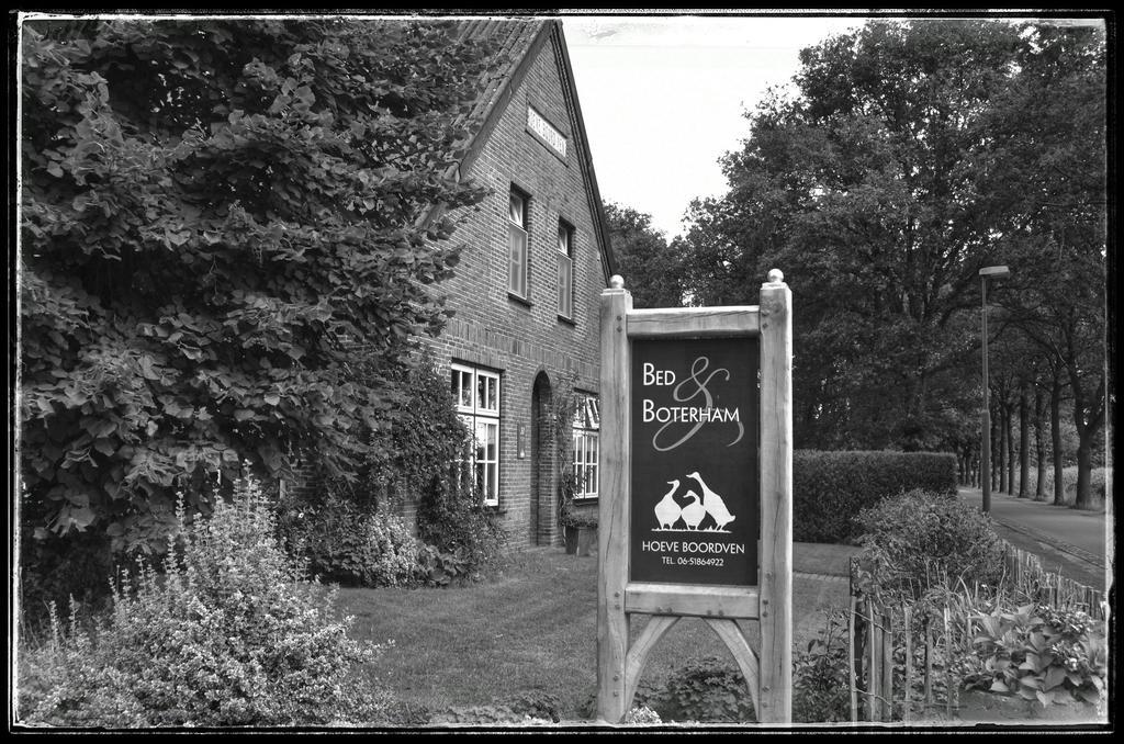 Bed En Boterham Hoeve Boord Ven Panzió Eersel Kültér fotó